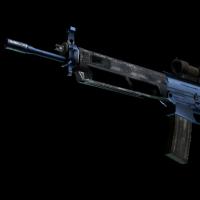 SG 553（纪念品） | 深蓝电镀处理 (崭新出厂)